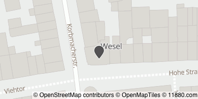 Auf Stadtplan Wesel am Rhein anzeigen