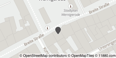 Auf Stadtplan Wernigerode anzeigen
