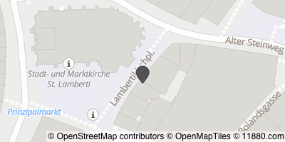 Auf Stadtplan Münster, Westfalen anzeigen