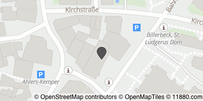 Auf Stadtplan Billerbeck, Westfalen anzeigen