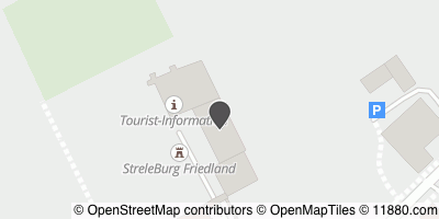 Auf Stadtplan Friedland, Mark anzeigen