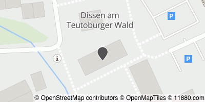 Auf Stadtplan Dissen am Teutoburger Wald anzeigen