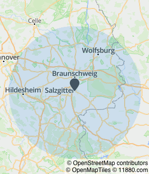 Servicegebiet von Elektroteam H&V OHG Kartendarstellung des Servicegebiets von Elektroteam H&V OHG
