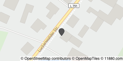 Auf Stadtplan Zossen bei Berlin anzeigen