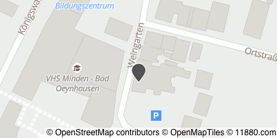 Auf Stadtplan Minden, Westfalen anzeigen