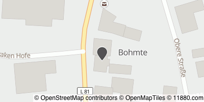 Auf Stadtplan Bohmte anzeigen