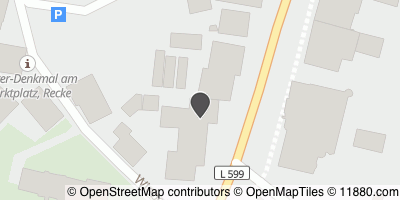 Auf Stadtplan Recke anzeigen