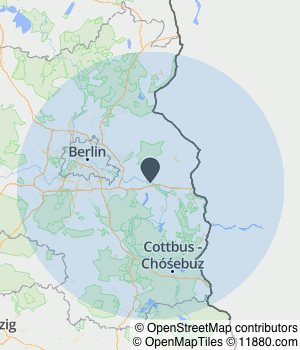 Servicegebiet von MP- Reinigungsbetrieb Kartendarstellung des Servicegebiets von MP- Reinigungsbetrieb