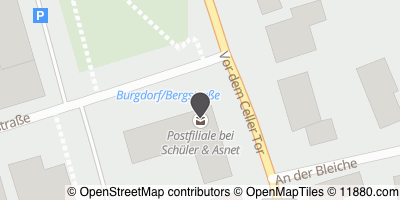 Auf Stadtplan Burgdorf, Kreis Hannover anzeigen