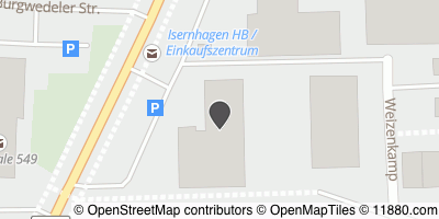 Auf Stadtplan Isernhagen anzeigen