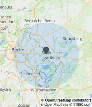 Kartendarstellung des Servicegebiets von LilDetails - Fahrzeugaufbereitung