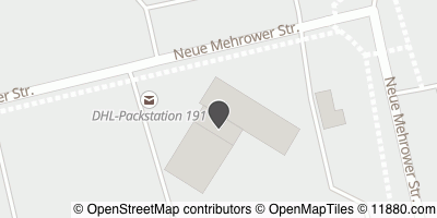 Auf Stadtplan Hoppegarten, Mark anzeigen