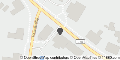 Auf Stadtplan Menslage anzeigen