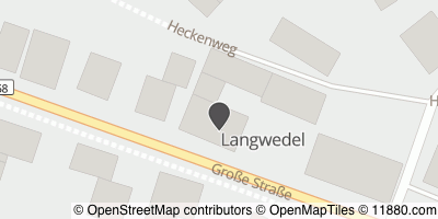 Auf Stadtplan Langwedel, Kreis Verden anzeigen