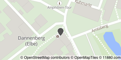 Auf Stadtplan Dannenberg, Elbe anzeigen