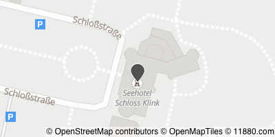 Auf Stadtplan Klink bei Waren anzeigen