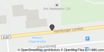 Auf Stadtplan Wentorf bei Hamburg anzeigen