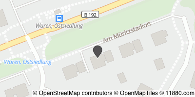 Auf Stadtplan Waren, Müritz anzeigen