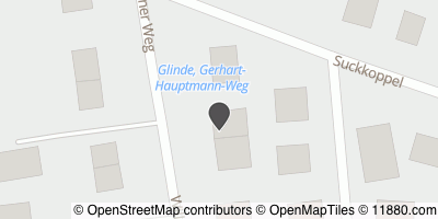 Auf Stadtplan Glinde, Kreis Stormarn anzeigen