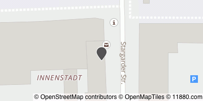 Auf Stadtplan Neubrandenburg, Mecklenburg anzeigen