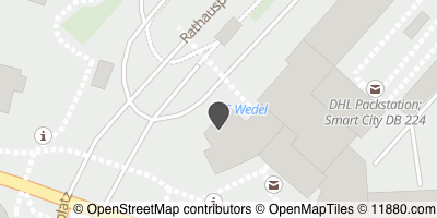 Auf Stadtplan Wedel anzeigen