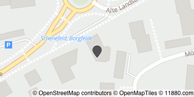 Auf Stadtplan Schenefeld bei Hamburg anzeigen