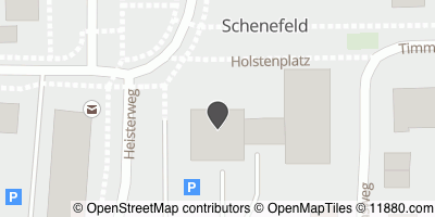 Auf Stadtplan Schenefeld bei Hamburg anzeigen