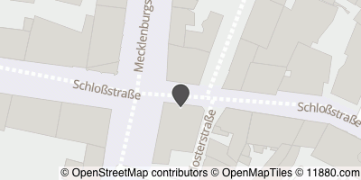 Auf Stadtplan Schwerin, Mecklenburg anzeigen