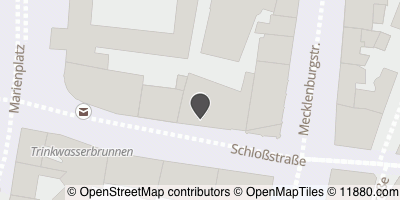 Auf Stadtplan Schwerin, Mecklenburg anzeigen