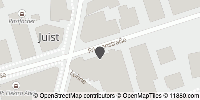 Auf Stadtplan Juist anzeigen