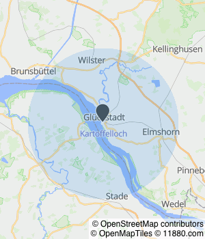 Kartendarstellung des Servicegebiets von Restaurant Zur Alten Mühle Dieter Lassmann