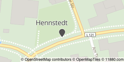 Auf Stadtplan Hennstedt bei Itzehoe anzeigen