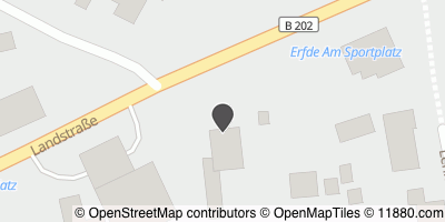 Auf Stadtplan Erfde anzeigen