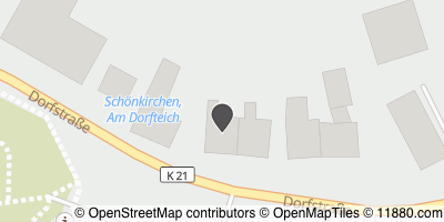 Auf Stadtplan Schönkirchen, Schleswig-Holstein anzeigen