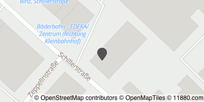 Auf Stadtplan Ostseebad Binz anzeigen