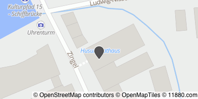 Auf Stadtplan Husum, Nordsee anzeigen