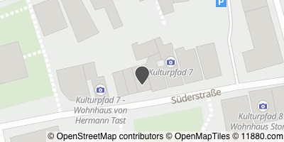 Auf Stadtplan Husum, Nordsee anzeigen