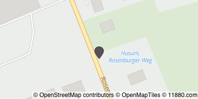 Auf Stadtplan Husum, Nordsee anzeigen