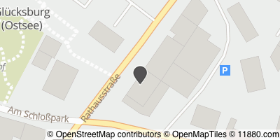 Auf Stadtplan Glücksburg, Ostsee anzeigen